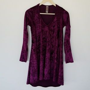 Purple Velvet dress